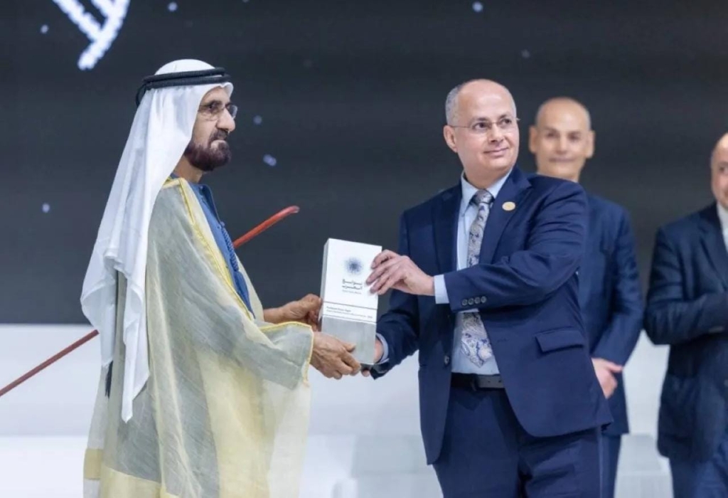 محمد بن راشد: نبارك للبروفيسور عمر ياغي فوزه بجائزة نوبل للكيمياء