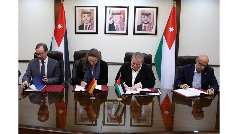 الأردن يوقع اتفاقية تمويل بقيمة 47 مليون يورو مع ألمانيا لتعزيز الأمن المائي