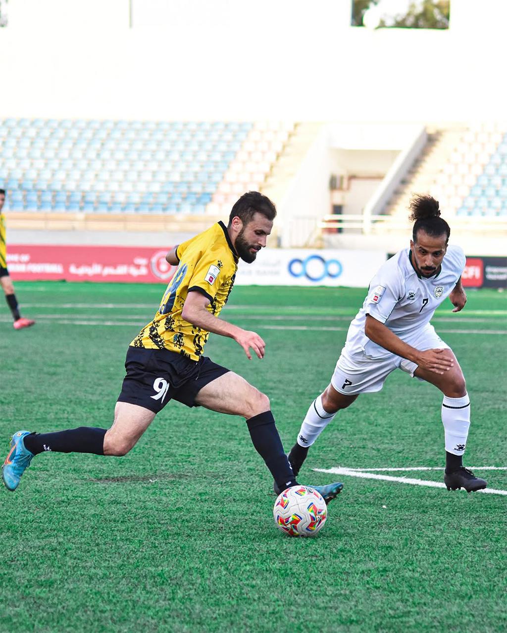 تعادل الحسين والبقعة ببطولة الدرع