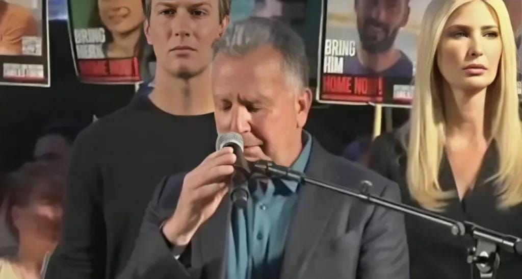 من قلب تل أبيب.. المبعوث الأمريكي يوجه رسالة إلى الرئيس السيسي