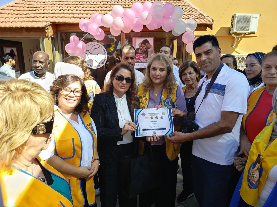 جمعية أندية الليونز الدولية تكرم الشاب وليد خرمة