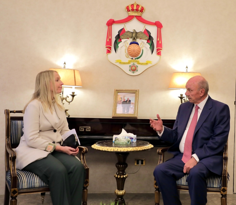 رئيس مجلس الأعيان يلتقي السفيرة الهولندية لدى المملكة