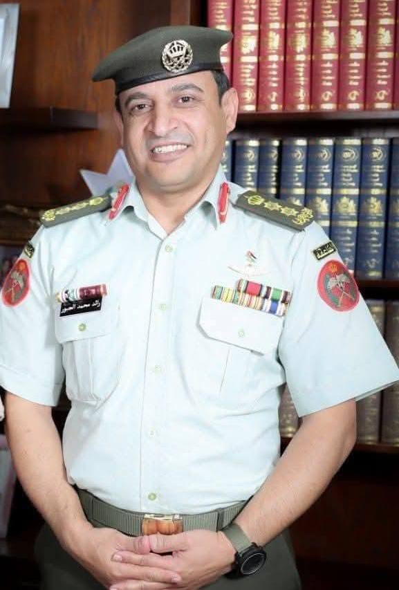 العقيد الركن رائد الجبور ينال درجة الماجستير في الاستراتيجيات الإدارية الأمنية