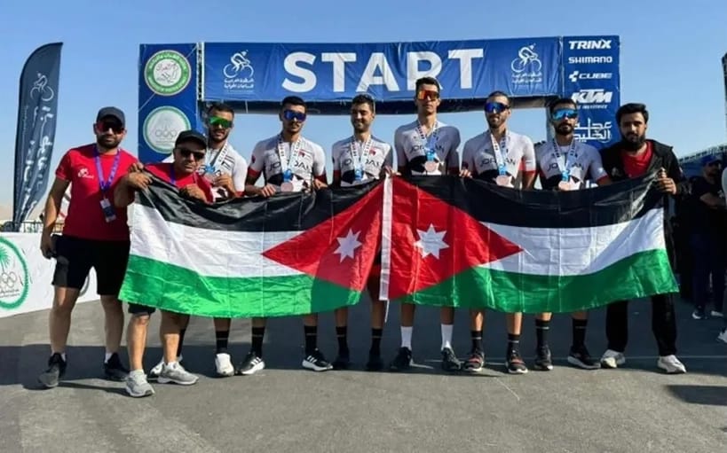 منتخب الدراجات يضيف ميدالية برونزية في البطولة العربية