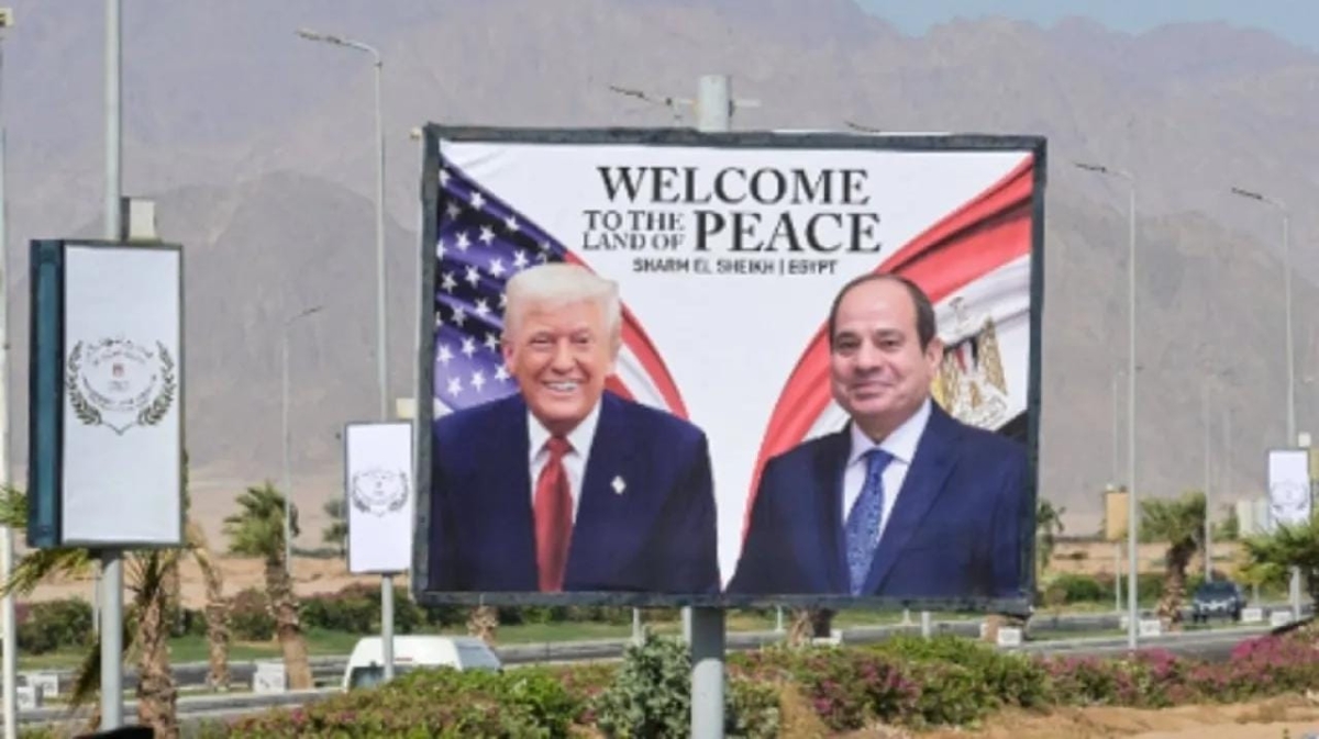 ترمب من مصر : نتجه نحو شرق أوسط متقدّم.. وإيران ستنضم قريبًا للركب