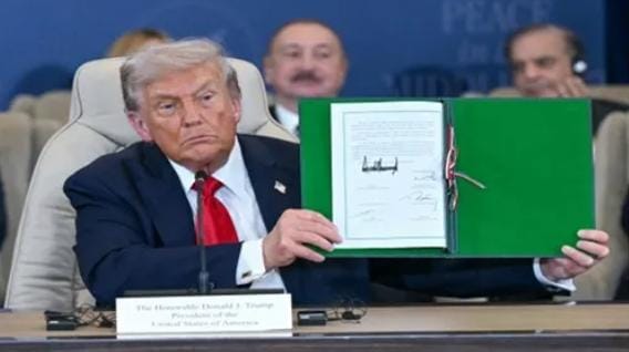 قادة أمريكا ومصر وتركيا وقطر يوقعون على وثيقة اتفاق غزة في شرم الشيخ