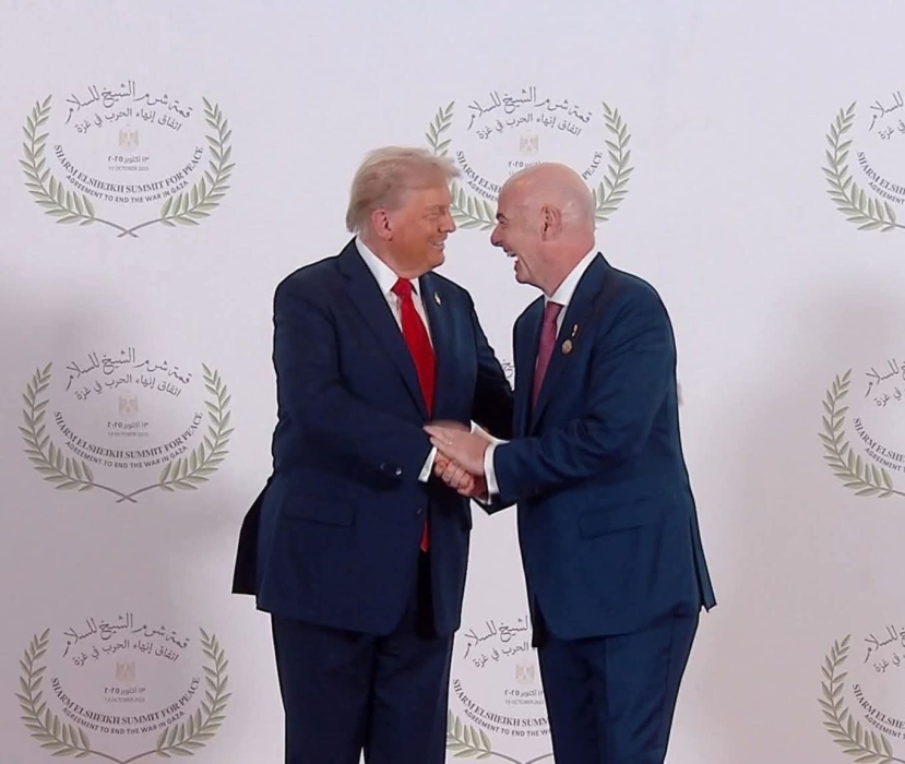 ما سبب حضور رئيس الفيفا إلى قمة شرم الشيخ