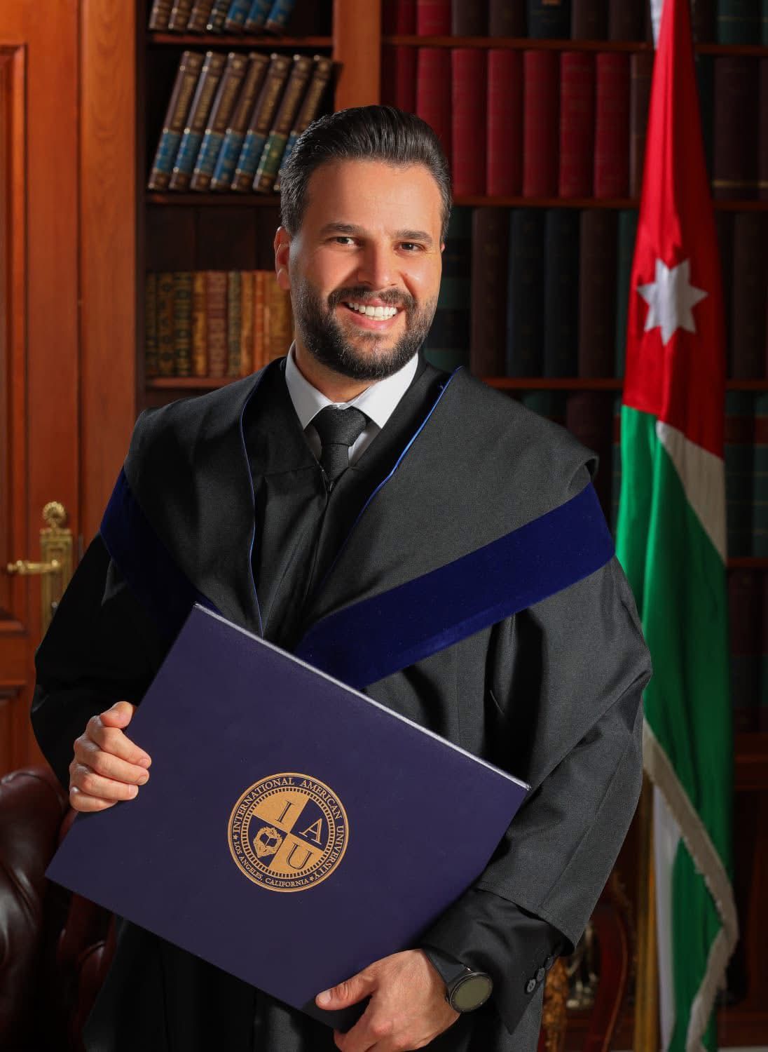 مباركٌ للدكتور   بهاء الغويري