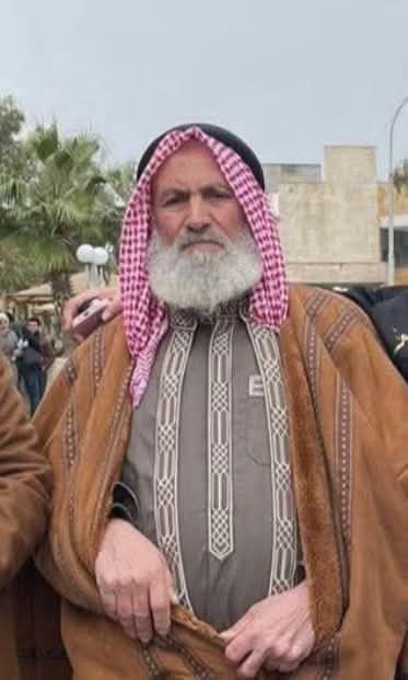 وفاة الحاج مخلد محمود سالم الخريوش الحجاججة (أبو محمود )