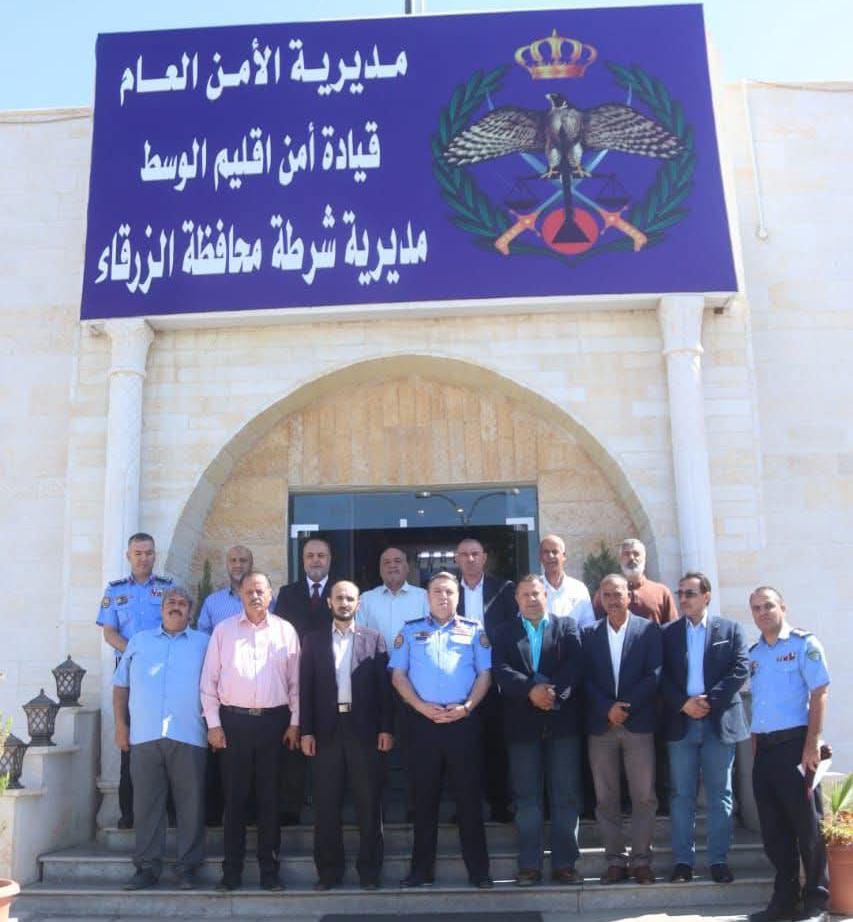 العميد الجراح يلتقي متقاعدين عسكريين في الزرقاء