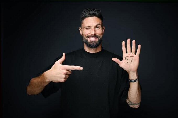 جيرو: مبابي قادر على تسجيل 100 هدف مع فرنسا