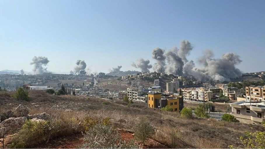 غارات إسرائيلية عنيفة على جنوب لبنان