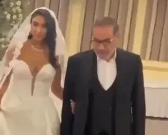 ضجة واسعة في إيران بعد تسريب فيديو زفاف ابنة علي شمخاني