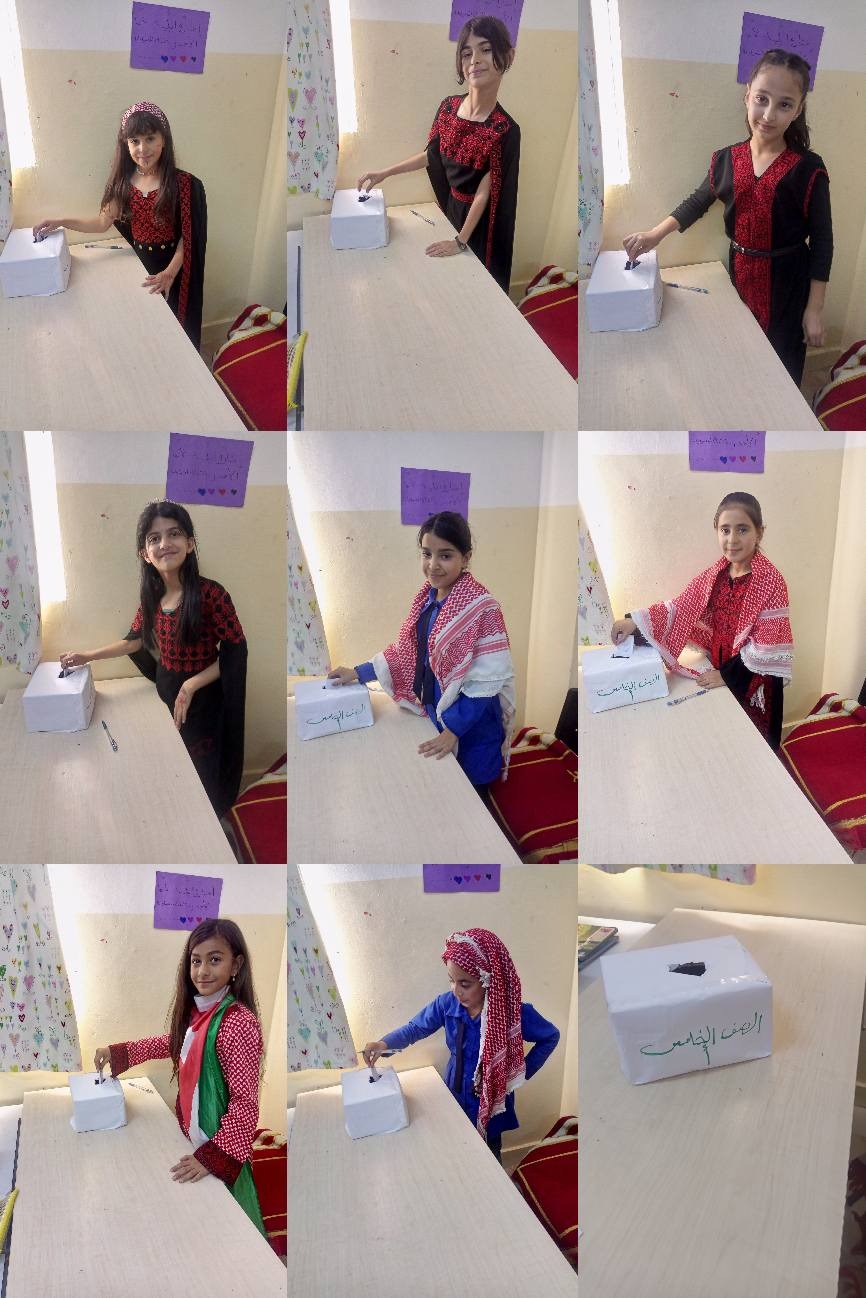 طلبة مدارس جرش ينتخبون برلمانهم الطلابي