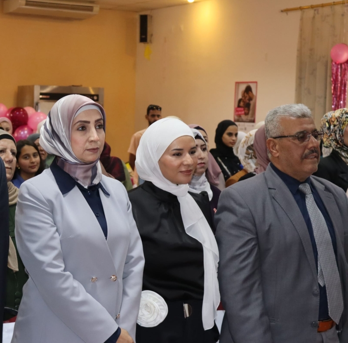 ​د. السلامين تشارك بفعاليات حملة التوعية بسرطان الثدي