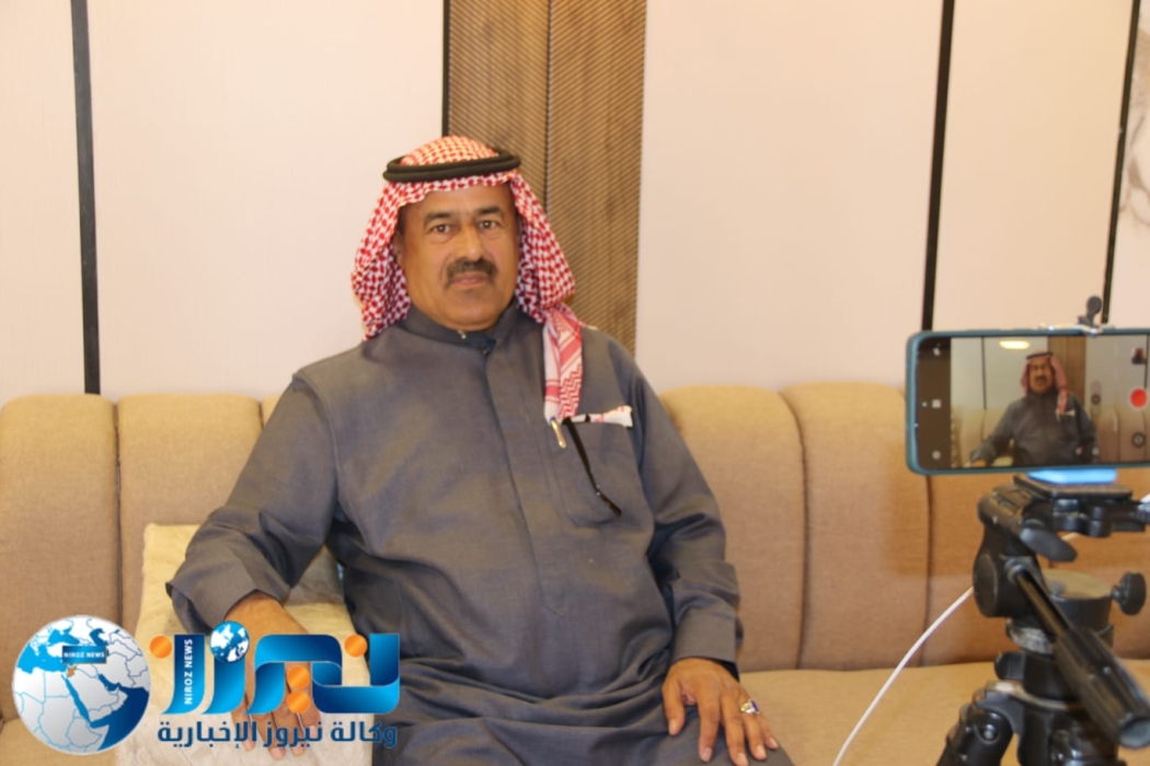 الشاعر مليح الكلوب الهقيش في ضيافة الشيخ سالم زعل الزوايدة بمخيم أنور الزوايدة