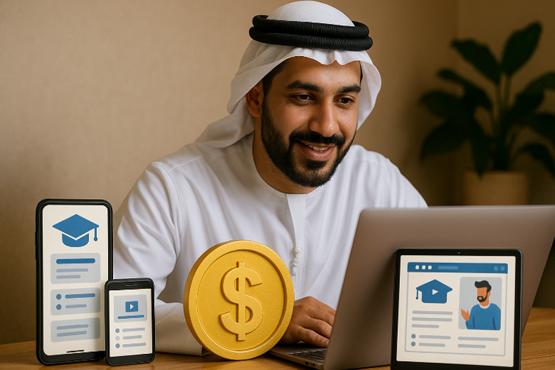 الدخل عبر الإنترنت من خلال نمو التعلم الإلكتروني