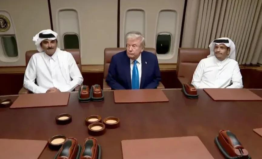ترامب يعلن قرب انتشار قوة دولية في غزة بعد اجتماع مع أمير قطر في الدوحة