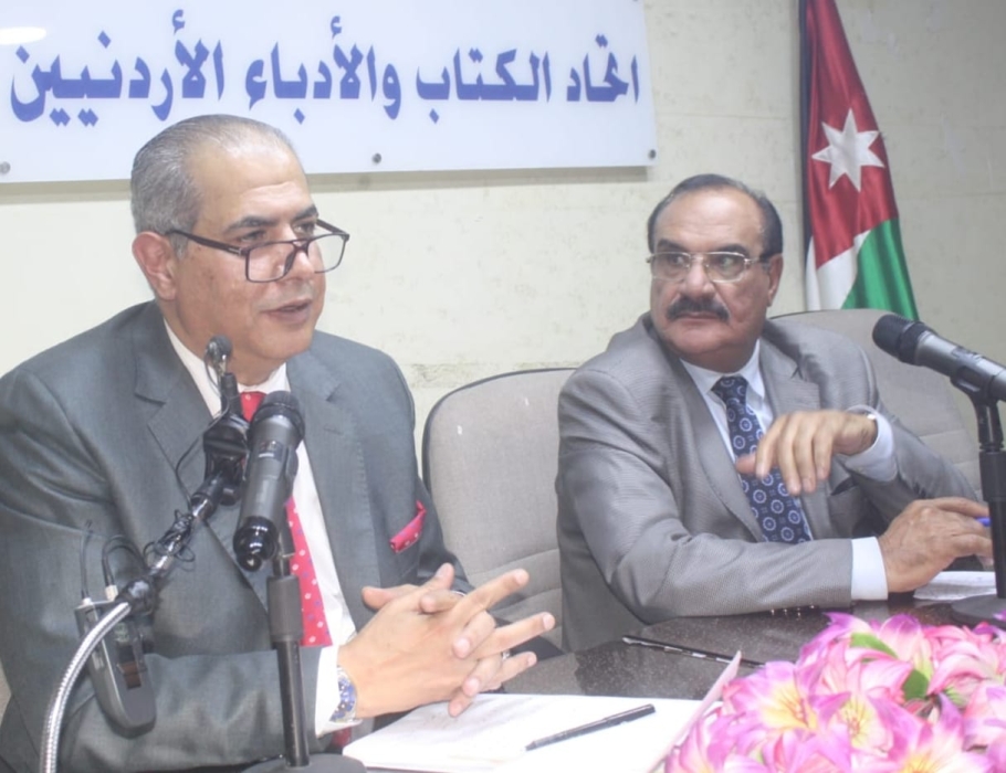 الدباس يحاضرة في اتحاد الكتاب حول قانون منع الجرائم: ضرورة أم تعدٍ على الحريات