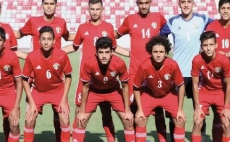 منتخب الناشين لكرة القدم يلتقي نظيره الفلسطيني غدا