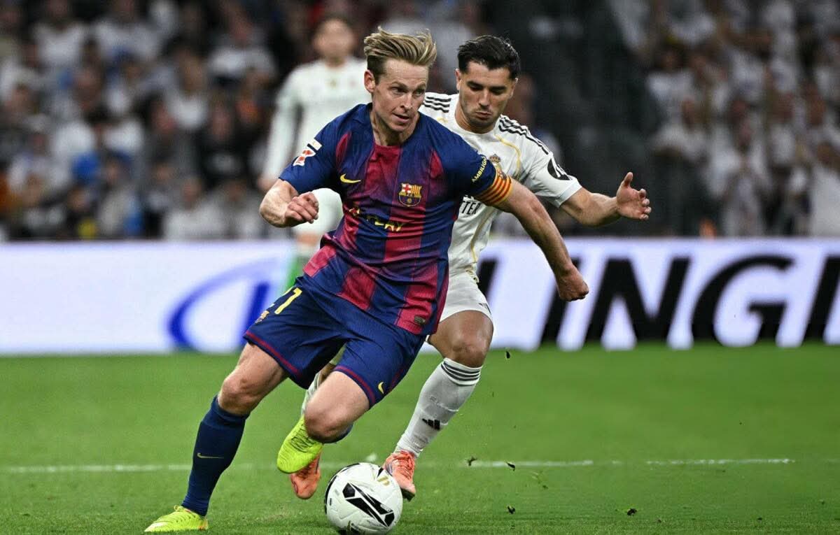 دي يونغ يعلق على الهزيمة في الكلاسيكو