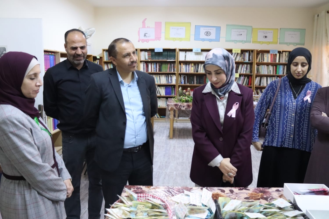 السلامين ترعى مبادرة فيتامين في مدرسة الشوبك الثانوية الشاملة للبنات