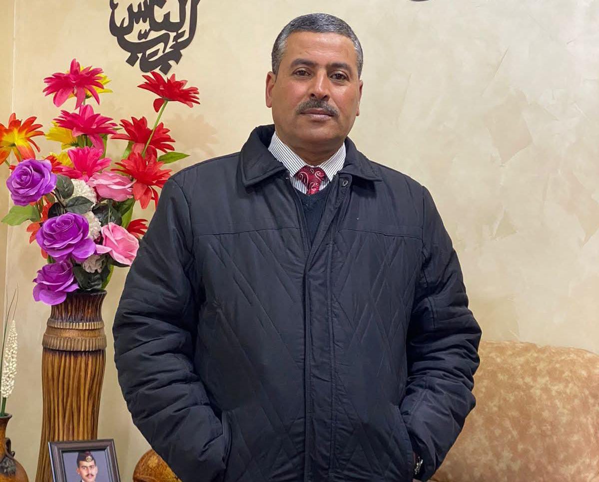 الخالدي يهنئ العقيد الركن  مزيد عبد الحميد الخالدي بزفاف نجله الملازم عبد الله