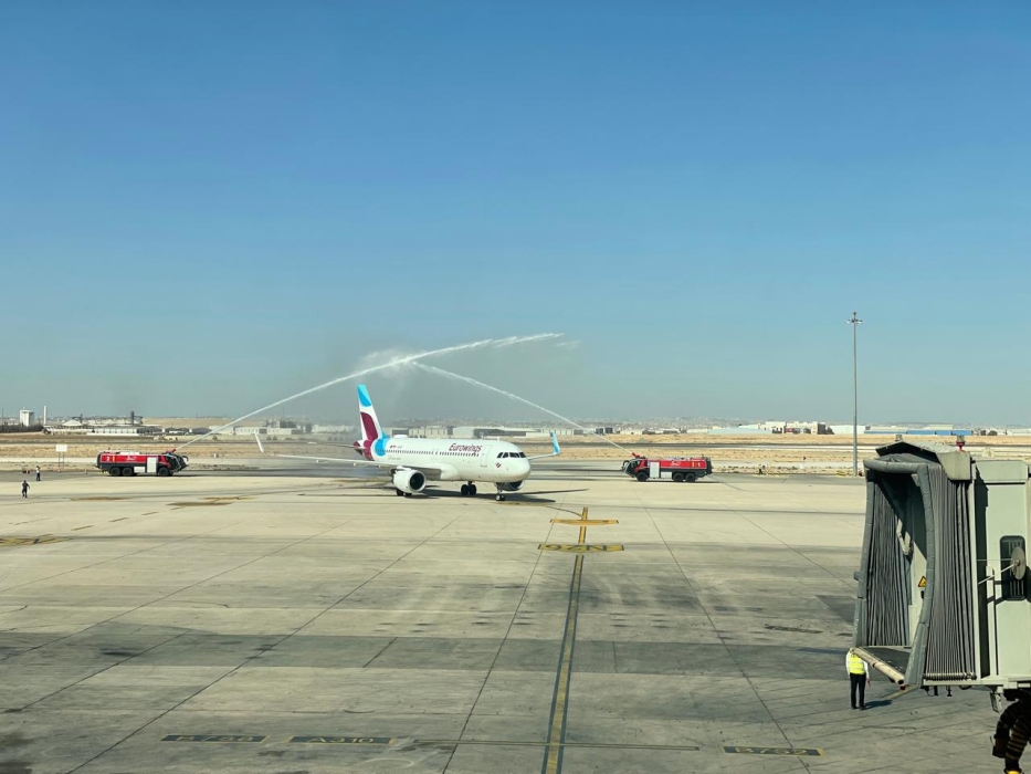 يروونجز Eurowings تبدأ تسيير رحلاتها من شتوتغارت إلى عمّان