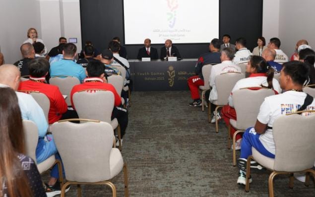 إجراء قرعة المصارعة في دورة الألعاب الآسيوية للشباب (البحرين ٢٠٢٥)