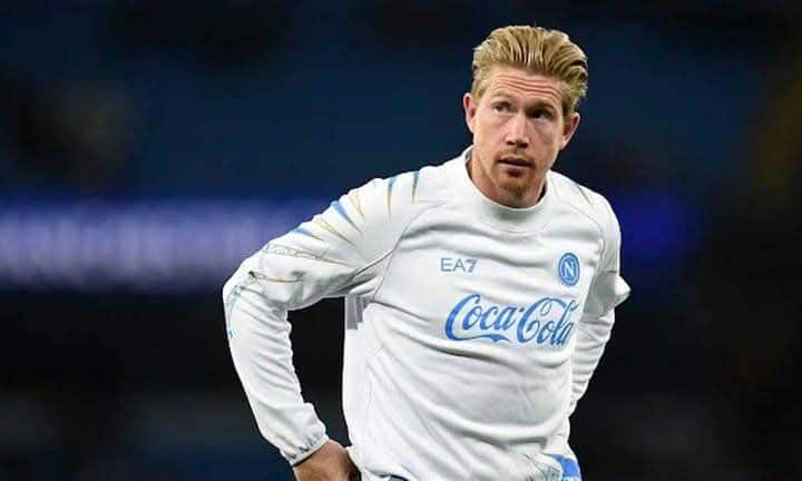 نابولي يوضح تفاصيل إصابة دي بروين.. وتقارير تتوقع غيابه لشهور