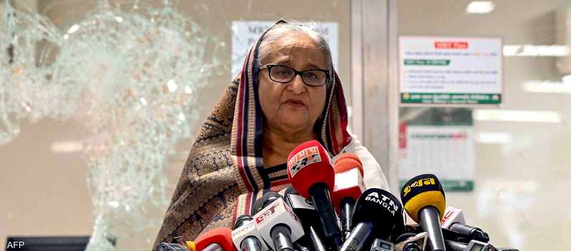 الشيخة حسينة تتحدث لأول مرة منذ الهروب