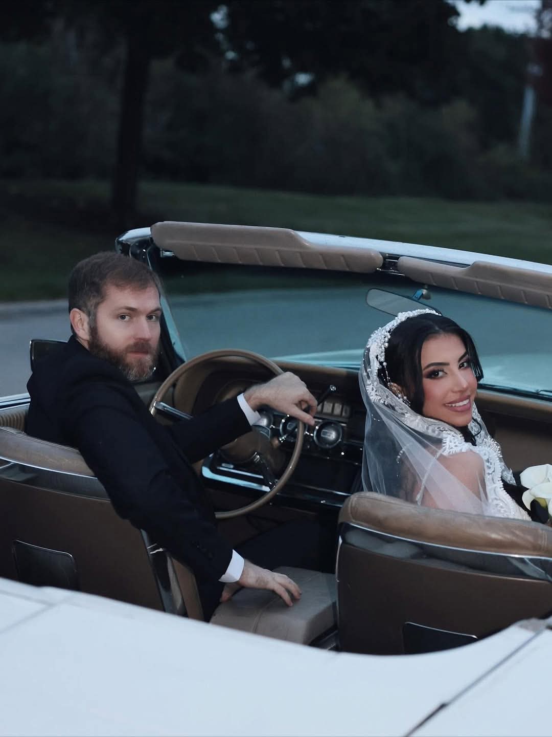 المؤثرة لينا القاق تشعل مواقع التواصل بزفافها في أمريكا