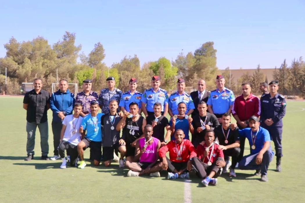 أمن الملاعب بطلا لبطولة الأمن العام السنوية لألعاب القوى لعام (2025)*.