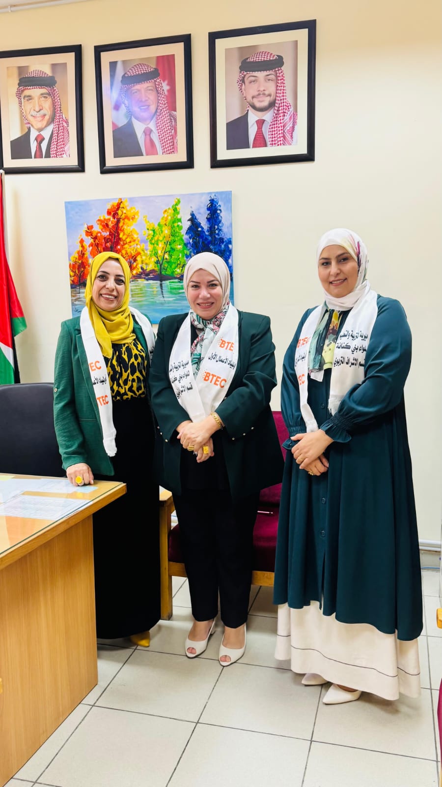الشطناوي تفتتح أولمبياد الأعمال الأول BTEC على مستوى مدارس لواء بني كنانة