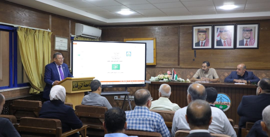 كلية الآداب في جامعة الزرقاء تنظم محاضرة بعنوان استخدام الإكسل في رصد الحضور