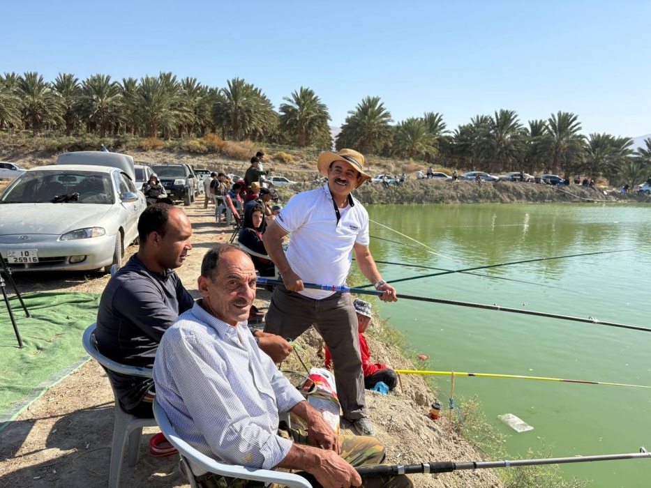 الجمعية الأردنية لرياضة الصيد تنظم البطولة السنوية لصيد الأسماك في المياه العذبة 2025