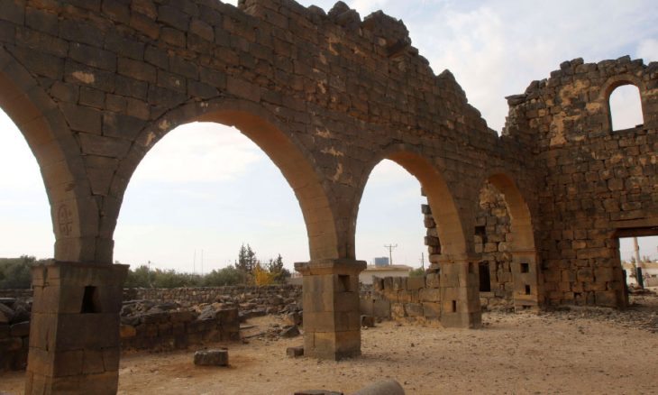 اتفاقية لتنفيذ جدارية فسيفسائية في موقع ام الجمال الاثري