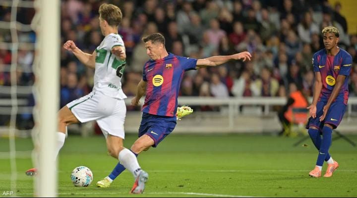 برشلونة يستعيد توازنه بثلاثية في شباك إلتشي