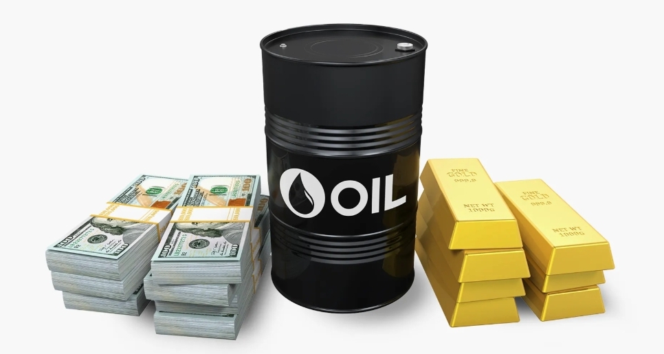 ارتفاع الدولار وأسعار النفط و انخفاض الذهب عالميا