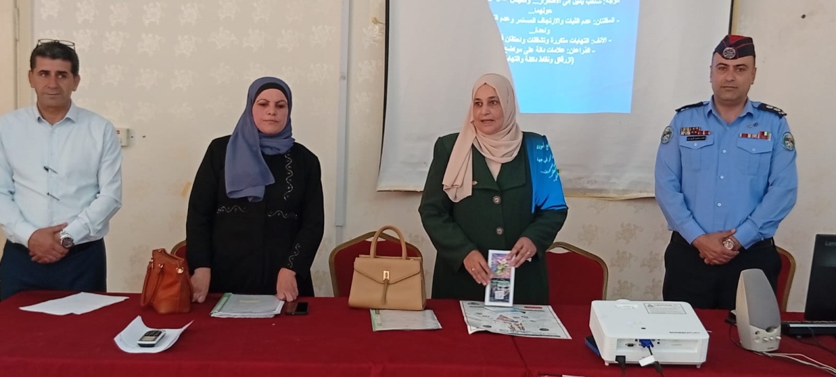 المصري تفتتح انطلاقة محاضرات التوعية باخطار المخدرات في مديرية تربية المزار الشمالي