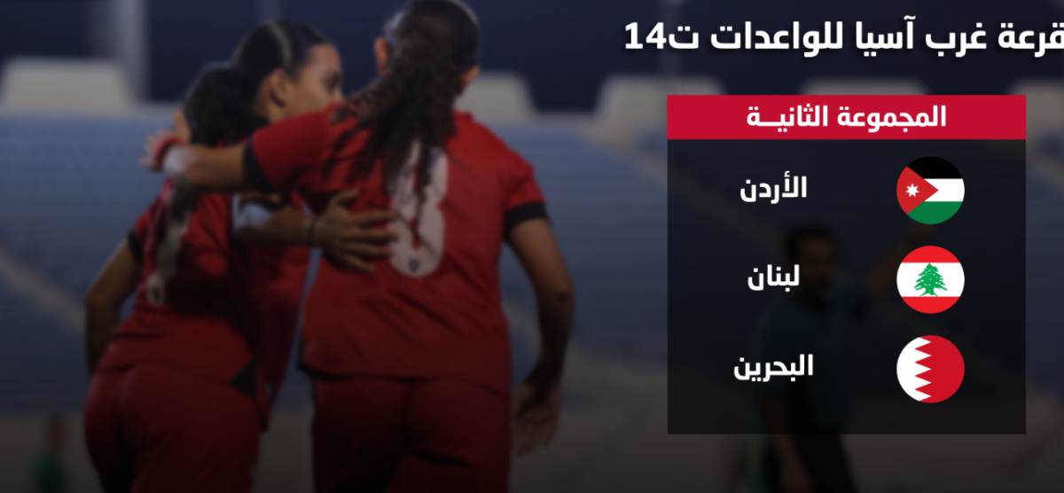 إعلان قرعة بطولة غرب آسيا الثالثة للواعدات بمشاركة 6 منتخبات