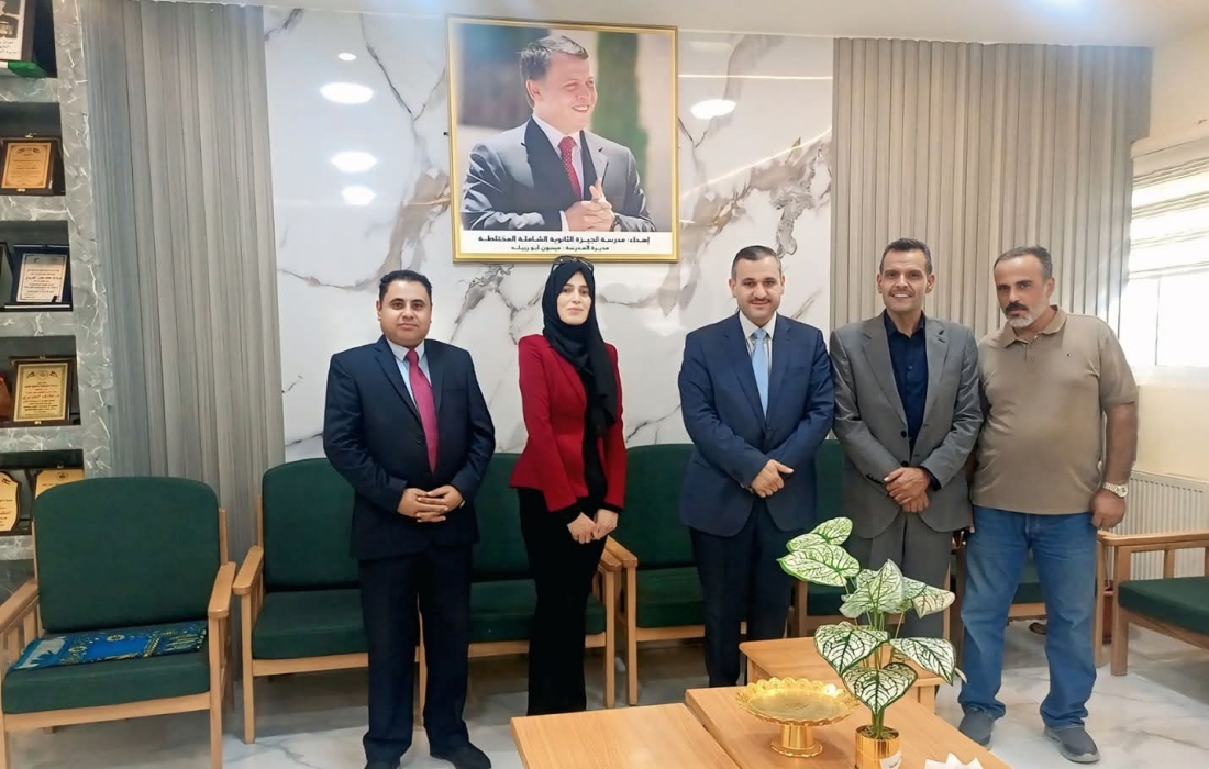 الجريري يرحب بانضمام ابوزيد الى أسرة مديرية لواء الجيزة.