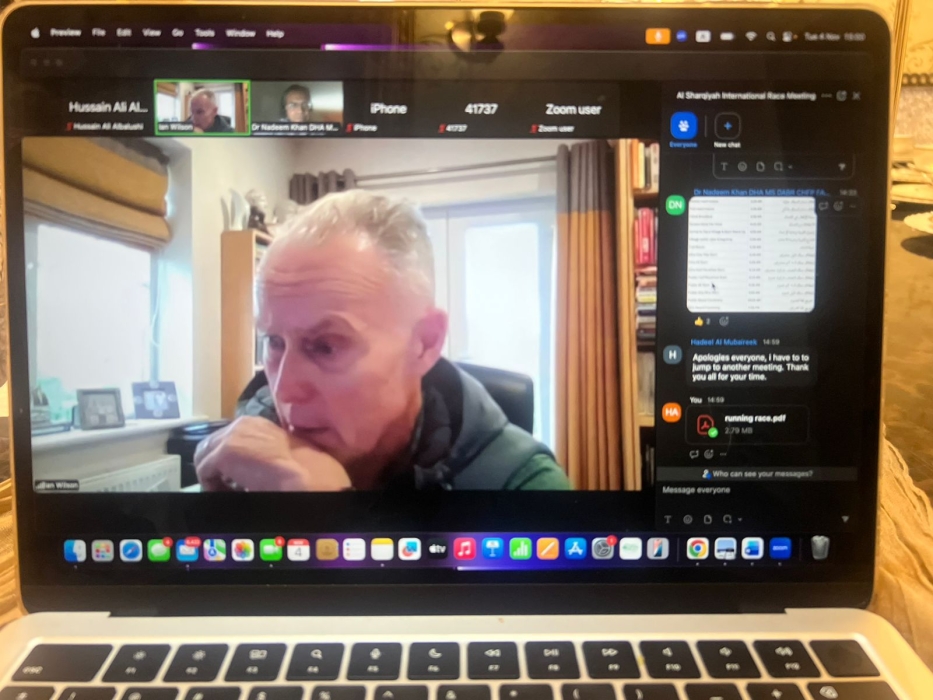 من خلال اجتماع عن بعد …مناقشة كافة الترتيبات لسباق الشرقية الدولي (٢٧) والاستعدادات الميدانية واللوجستية والاعلامية ( ميديا )