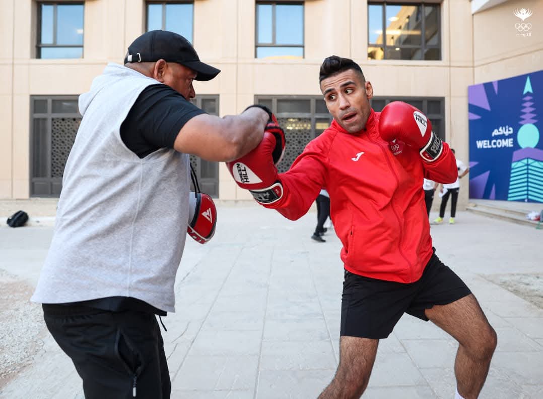 الملاكم حسين عشيش يفتتح مشاركة البعثة الأردنية في دورة ألعاب التضامن الإسلامي (الرياض 2025)