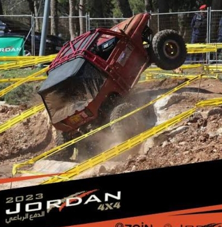 الأردنية لرياضة السيارات تعلن نتائج سباق الدفع الرباعي