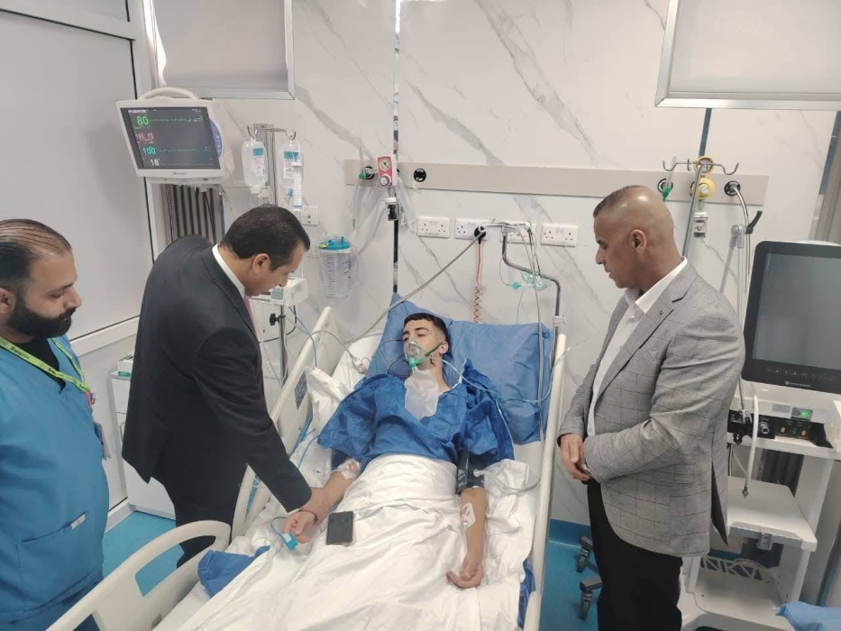 العجارمة من المستشفى : حريصون على اشتراطات السلامة في مختبرات المدارس