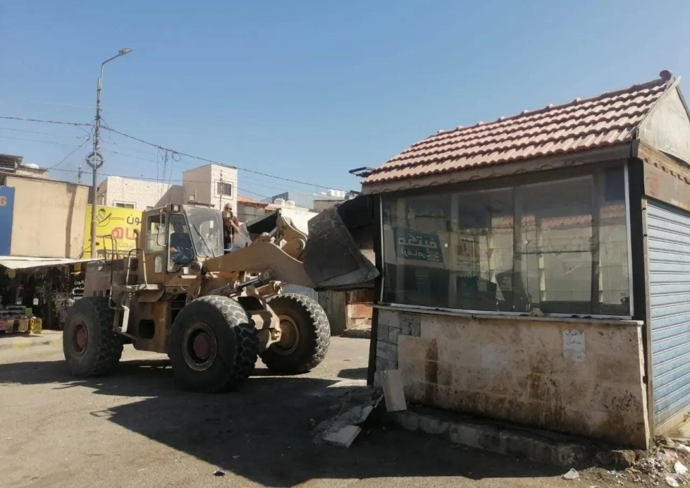 إنذار لأصحاب الأكشاك في جرش