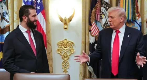 ترمب يصف الرئيس السوري أحمد الشرع بـالقائد القوي بعد أول لقاء بينهما في واشنطن