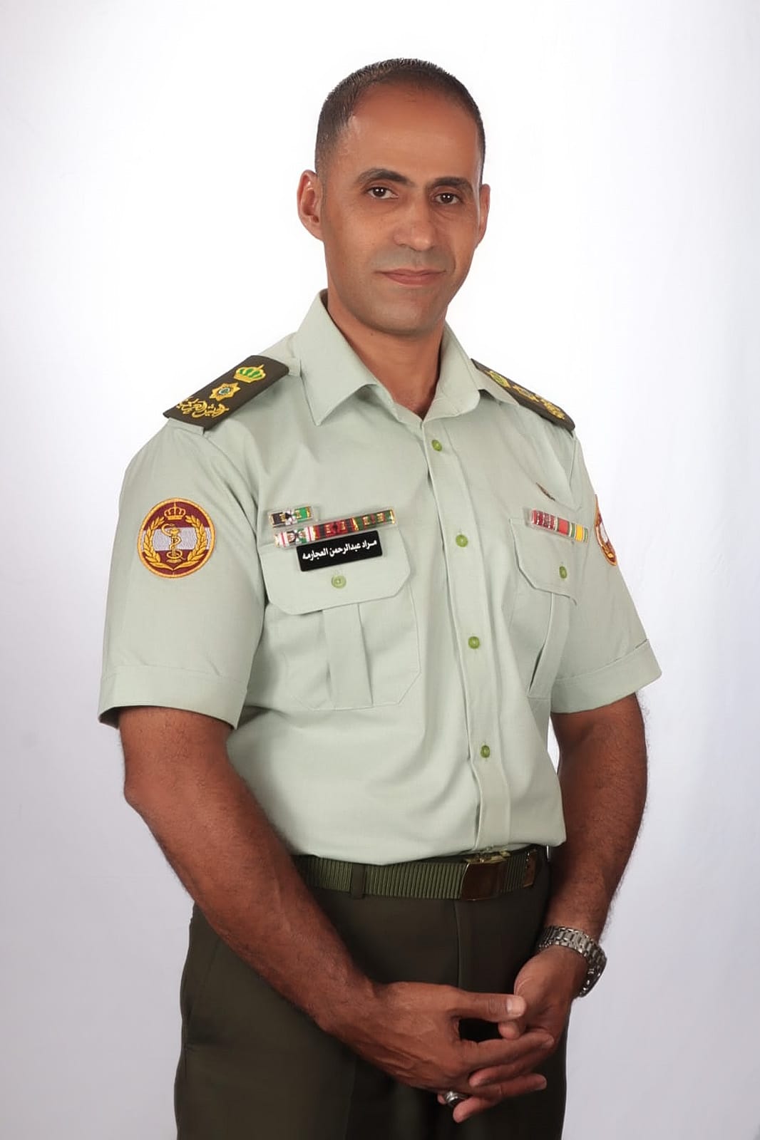 المقدم مراد المصري العجارمة مبارك الترفيع