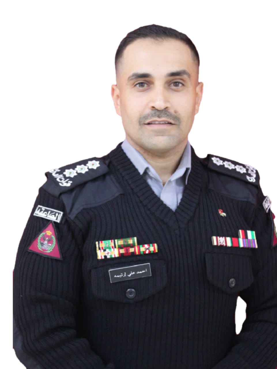 الإرادة الملكية السامية بترفيع أحمد علي عيد الرتيمه إلى رتبة نقيب